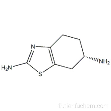 2,6-benzothiazolediamine, 4,5,6,7-tétrahydro -, (57187947,6S) - CAS 106092-09-5